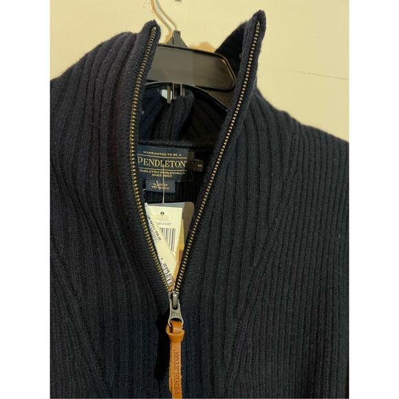 NWT Pendleton Drk Navy Blue Sweater - Picture 2 of 5